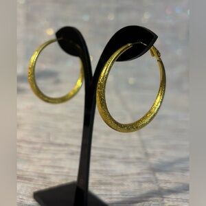 Elegant Gold Hoop Earrings